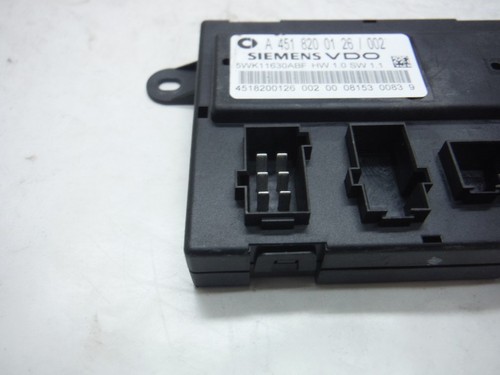 Smart Fortwo 2008 módulo de control de puerta A4518200126 - Imagen 2 de 9