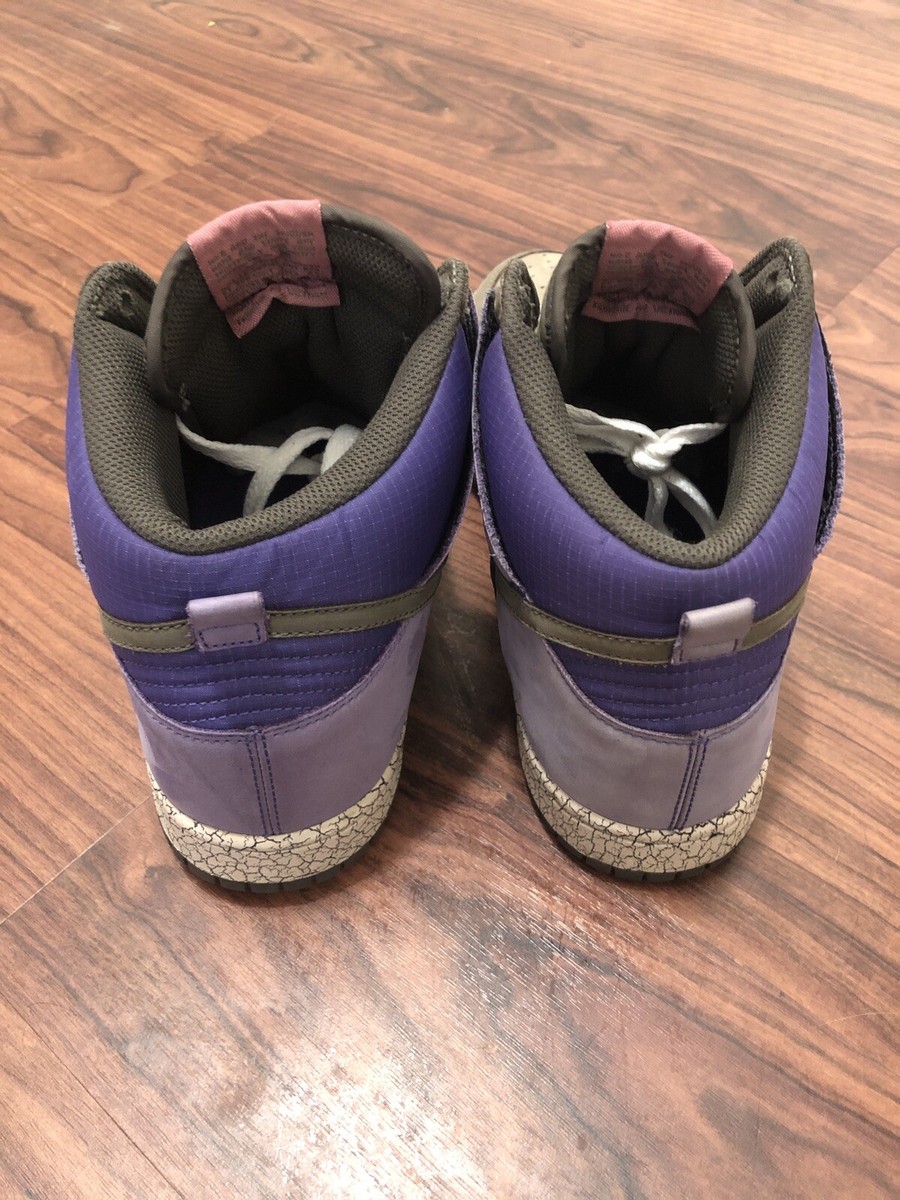 nike dunk high earthquake varsity purple