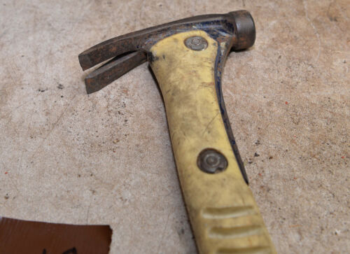 Rare first generation Estwing 17 oz USA weight forward hammer grip handle H8 - Picture 7 of 10