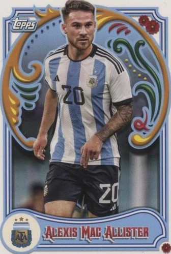 Alexis Mac Allister Panini World Cup 2026 Argentina Sticker ARG #9