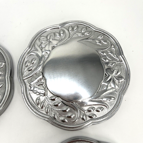Lenox Schmetterlingswiese (Hollowware) Metall Serviergeschirr Floral geprägt Untersetzer - Bild 8 von 11
