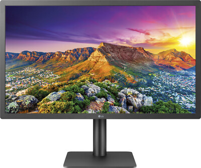 LG UltraFine 4K 24MD4KL-B 23,7-Zoll Monitor IPS 4K 3840x2160 Thunderbolt 3 USB-C
