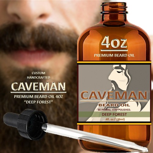 4oz Caveman™ Beard Taming Men Mustache Barber Grooming Style Growth Oil 14 Scent - Picture 8 of 25
