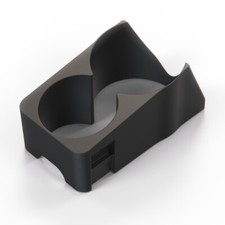 Alfa Romeo 159 Mittelkonsole Fach Getränkehalter Schwarz