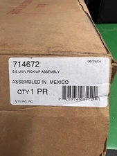 🔥714672 VELVAC STAINLESS STEEL RETRACTABLE WIDEANGLE SYSTEM (PAIR) SHIPS FREE🔥