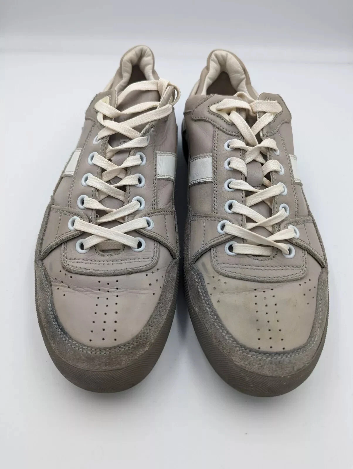 Chaussures Dior Homme Baskets Baskets Baskets Cuir de veau 7uk 40.5eu 7.5us Super !