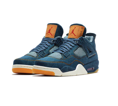 Levi's x Air Jordan 4 Retro 'Denim' 2018 SKU A02571 401 Levi's x Air Jordan 4 Retro 'Denim' 2018 SKU A02571 401