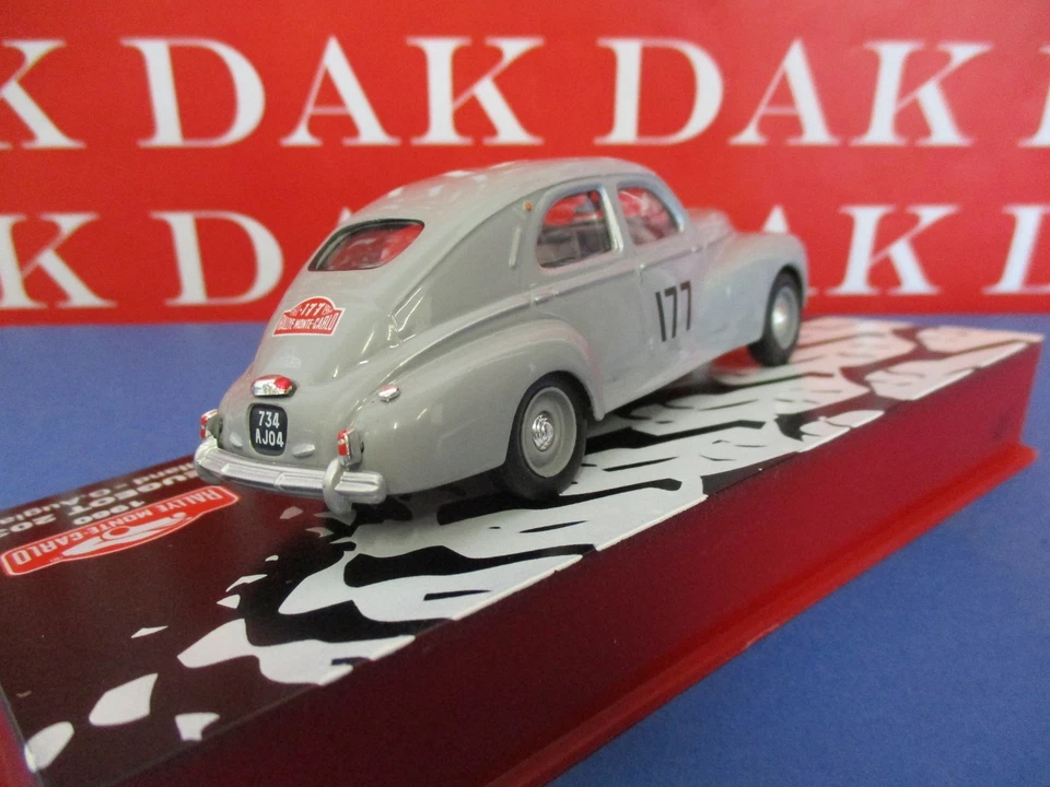 Die cast 1/43 Modellino Auto Peugeot 203 Rally Monte Carlo 1960 - Immagine 3 di 4