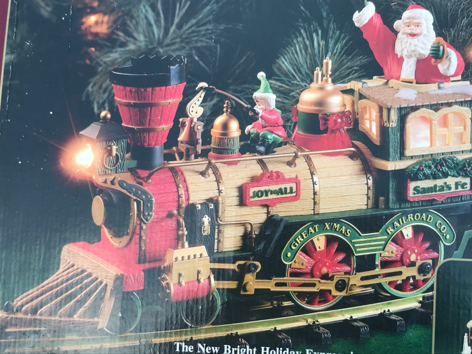New Bright The Holiday Express Musical Train Model 386 as seen in Baby Einstein