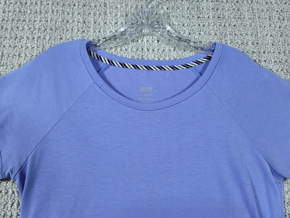 Camiseta Feminina Roupa de Dormir Gilligan e Omalley Tamanho XS Violeta - Imagem 2 de 4