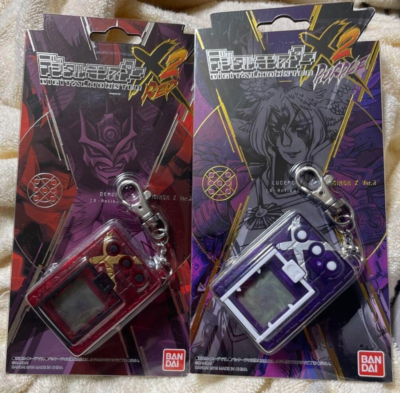 デジタルモンスターX 2バージョンセット Digivice Digimon Digital Monster X Ver.2 Red & Purple Toy