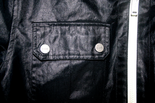 Guess Men's Black Baseball/ Bomber Jacket Size M - Picture 7 of 11