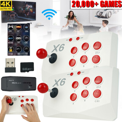 Retro TV Spielekonsole Wireless HDMI Videospielkonsole Arcade Joystick Gamepads
