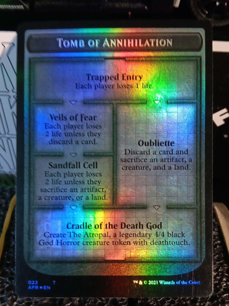 MTG Tomb of Annihilation 22/ The Atropal 05 Token Adventures in the  Forgotten