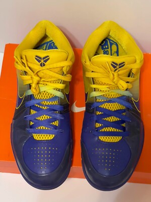 シューズ(男性用) KOBE 4 FOUR RINGS Nike Zoom Kobe IV 4 RINGS Size 10.5 4 RINGS 344335-400 MLK