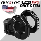 BUCKLOS MTB 35mm 31.8mm Short Stem CNC Aluminum Handlebar Stem Ultralight Bike