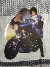 Prince Purple Rain Shaped Picture Disc