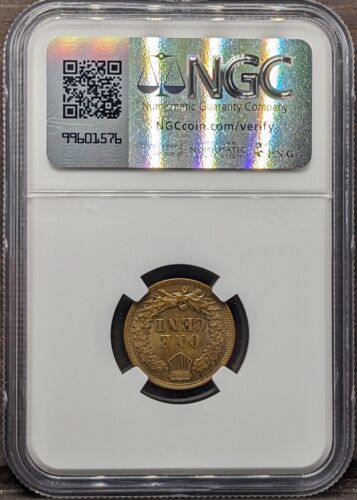 1905 U.S. Indian Head Cent NGC MS 64 Brown - Picture 2 of 4