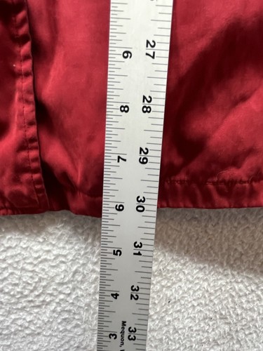 Liz Claiborne Jacket Womens S Small Red Removeable Hood Full Zip Pockets - Picture 6 of 13