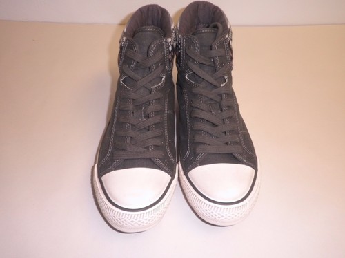 Splendid Size 7 M ESSEX Steel Grey Fashion Sneakers New Womens Shoes - Picture 10 of 11