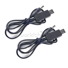 2PCS DC-DC USB 5V to 9V DC Jack Step-up Power Module Converter Cable 5.5mmx2.1mm