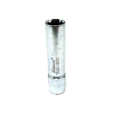 TA20-19/21 10-Spline Lug Nut Tool Key, Passenger w/ 3/4 & 13/16 Hex Drive