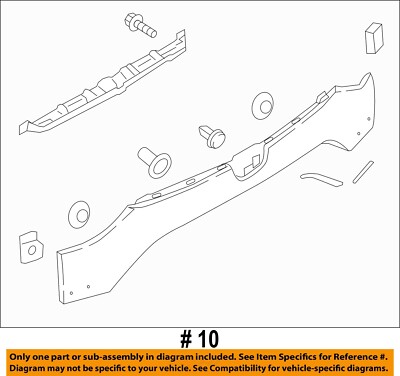 MAZDA OEM 17-18 CX-5 Liftgate Tailgate Hatch-Lower Molding Trim