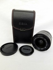 MINOLTA SIGMA ZOOM AF-E 28-70MM LENS WITH CASE JAPAN 1:3.5 4.5 F 28 70MM
