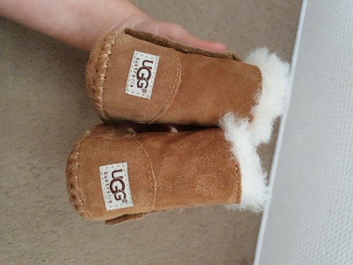 UGG Infant Tan Boots Size UK 0.5 UNISEX - Picture 5 of 12