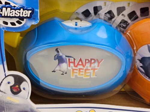 Juego de caja de regalo 2006 Happy Feet Penguin visor de películas y carretes 3D K6242 View-Master - Imagen 2 de 15