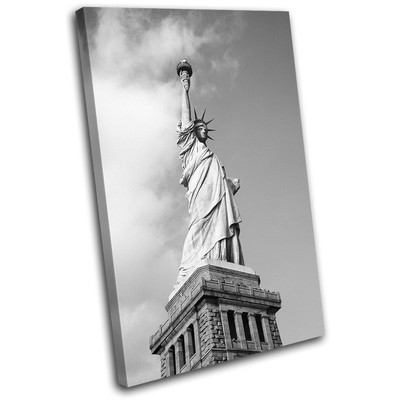 statue of liberty new york city single canvas wall art picture print ebay statue of liberty new