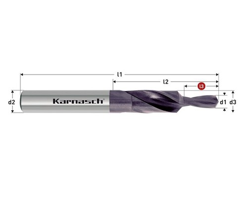 HSS-XE TITAN-TEC M3 - M10 Kurzstufenbohrer Kernloch Durchgangsloch Karnasch - 第 4/15 張圖片