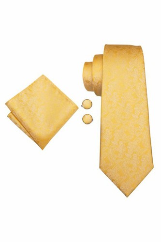 Einfache blasse Pastellfarben für Herren 100 % Seide Tasche Quadrat, Manschettenknöpfe und Hochzeit Krawatte Sets - Bild 16 von 17