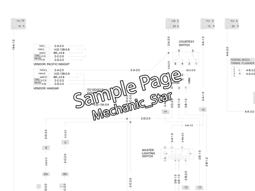 2004-2005 Mack RB Truck Chassis Electrical Wiring Diagrams (USB) - Picture 2 of 2