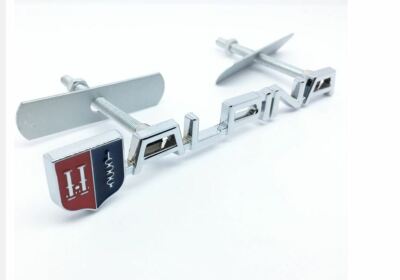 3D Metal ALPINA Silver Car Styling Sticker Front Grill Gate Badge 