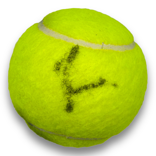 NAOMI OSAKA SIGNED TEAM BABOLAT TENNIS BALL (AFTAL COA)