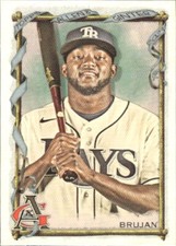 2023 Topps Allen & Ginter #175 Vidal Brujan Tampa Bay Rays Baseball