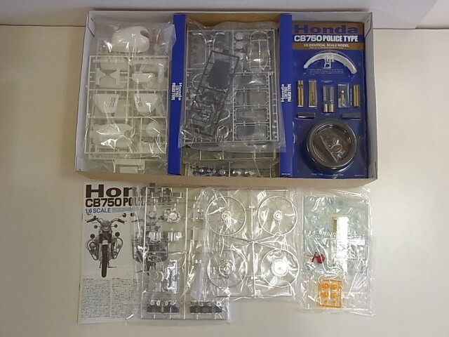 Rare kit Big size Tamiya 1/6 Honda CB750 police type from Japan