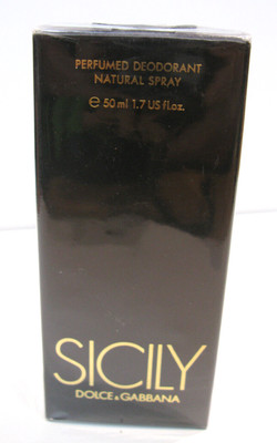 DISCONTINUED DEODORANTE DONNA  S I C I L Y 50ML PERFUMED DEODORANT POUR FEMME