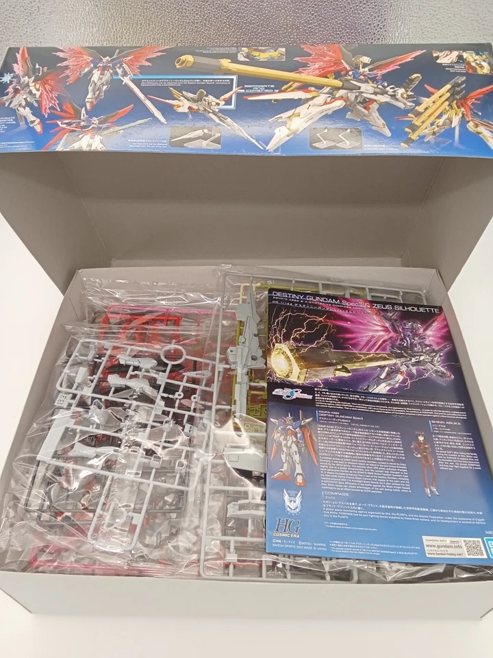 BANDAI Hobby KIT HG Gundam Seed Freedom 1/144 Destiny Gundam Spec Ⅱ &Zeus Silhou - image 3 of 4