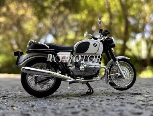 Norev 1/18 BMW R90 imulated Motorcycle Bike Diecast Model Car Gifts Collection - Picture 6 of 9