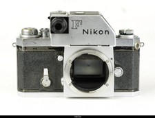 Nippon Kogaku Nikon F Silver body Film Camera 644408