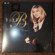 Barbra Streisand The Concert July 1994 Live Arrowhead Pond Anaheim Laserdisc