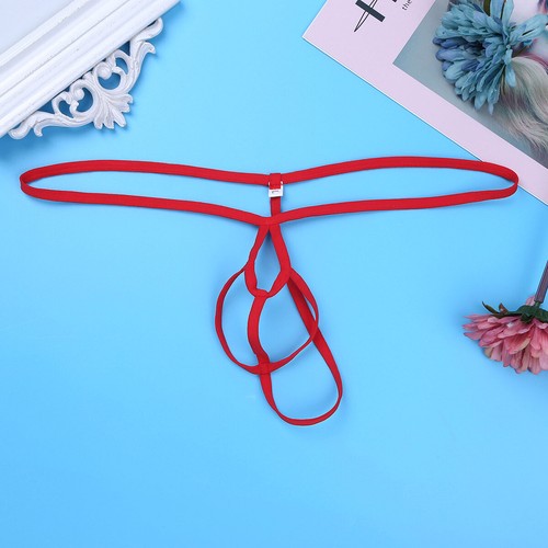 US Men's Sexy Sissy G-string T-back Thongs Briefs Lingerie Underpants Underwear - Picture 9 of 333