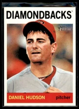 2013 Topps Heritage  Daniel Hudson  #141 Arizona Diamondbacks