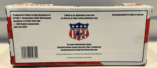 1999 Nylint Downhill Heroes 1934 Winner Soap Box Derby 1:12 Scale BRAND NEW!!! - Picture 6 of 9