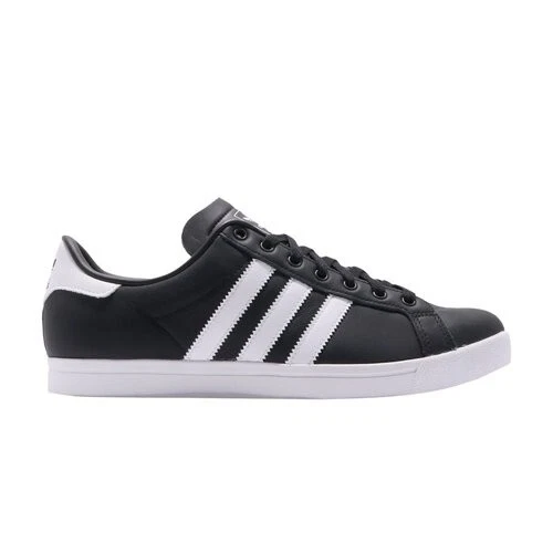 Adidas coast star black and white cheap
