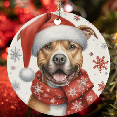 Merry Christmas Santa Bull Terrier Dog Gift Xmas T-Shirt Merry Christmas Santa Bull Terrier Dog Gift Xmas T-Shirt