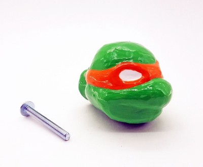 Teenage Mutant Ninja Turtles Cabinet Knobs Michelangelo Tmnt