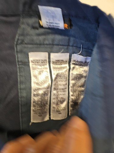 Workrite Fire Resistant Nomex Cat 1 2112 Mens Work Pants 36 Blue - Picture 3 of 12